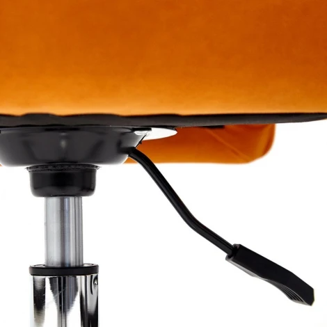 Кресло ZERO оранжевый (флок)