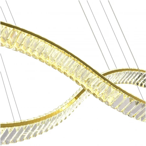 Подвесной светильник ST Luce Aceno SL6206.303.50 Латунь/Прозрачный LED 1*50W 3000K (220V, на тросе)