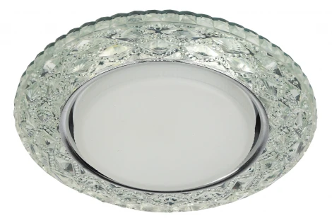 Встраиваемый точечный светильник Эра DK LD24 SL/WH (220V, круглые)