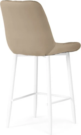 Полубарный стул Баодин К Б/К (Баодин К Б/К бежевый / белый) Notta арт.517162