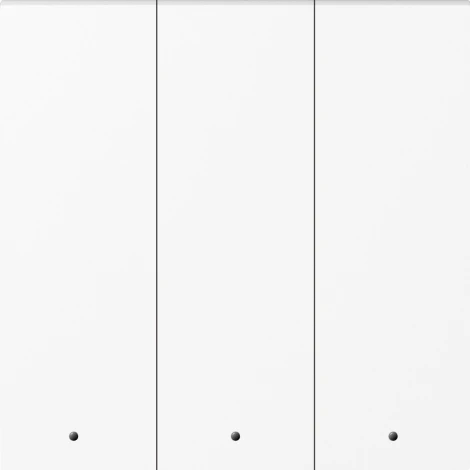 Клавиша 3-я с подсветкой, глянцевый белый Donel A07 DE28303