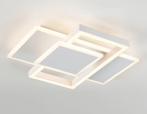 Потолочная люстра светодиодная с пультом Ambrella Acrylica FA1021