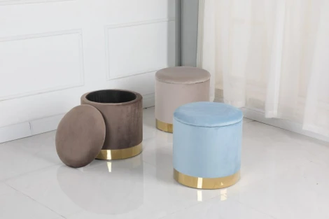 Пуф FS-006-40 темно бежевый (14)