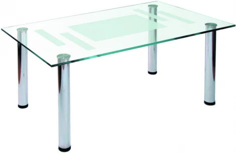 Стол журнальный Робер 10М хром от фабрики Mebelik