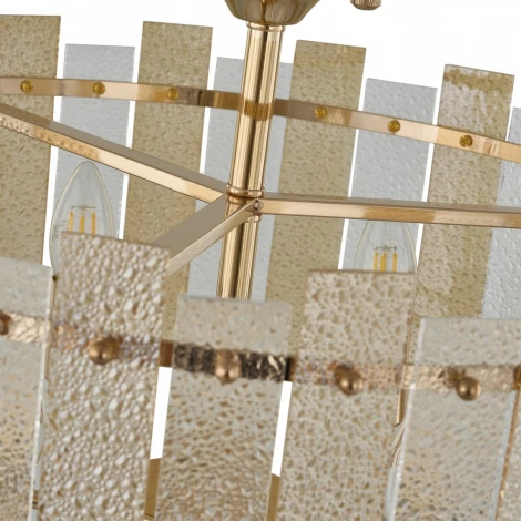 Потолочная люстра хрустальная на штанге Arte Milano Sorrento-2109 372109/6/80/500 GD (220V)