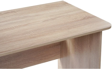 Компьютерный стол Woodville КСТ-14Л левый дуб сонома / белый 285121