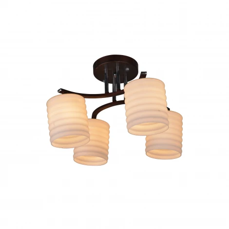 Потолочная люстра IDLamp Gemma 878/4PF-Darkcopper
