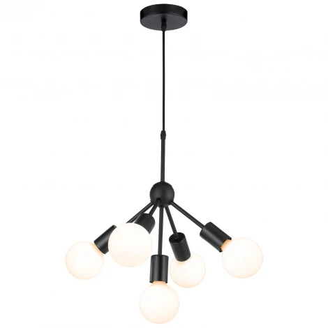 Подвесная люстра Lussole Lgo Kenner LSP-8271 (220V, на проводе, шарики, молекулы, IP21)