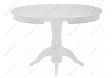 Деревянный стол Woodville Павия белый 406088