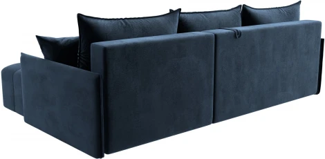 Диван угловой Лига-054 НПБ угол универсальный Лига Диванов (Велюр) арт.129035