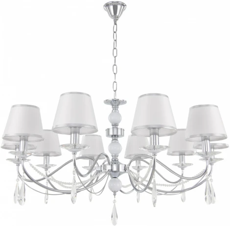 Подвесная люстра Arte Milano AM342109 342109/10 CR+LWT (220V, подвески, на цепи)