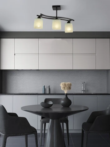 Потолочная люстра на штанге Мелодия Света 000050559