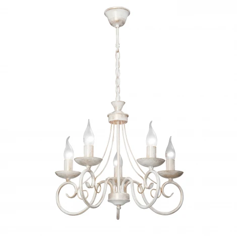 Подвесная люстра Vitaluce V3807-0/5 (220V, на цепи, свеча)