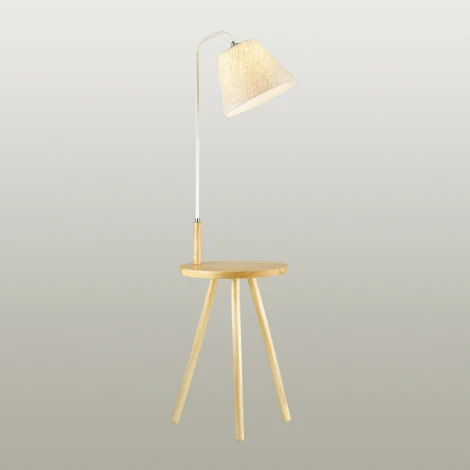 Торшер на треноге со столиком Odeon Light Kalda 4667/1F (220V, выключатель)