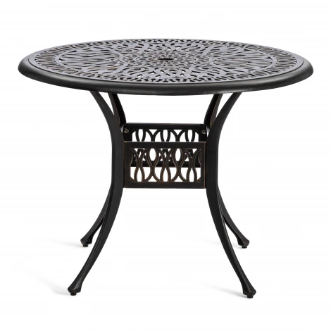 Комплект Secret de Maison Quartet/Квартет (стол+4 стула) алюминиевый сплав, бронзовый Tetchair 25572