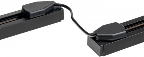 Коннектор для соедин шинопровода гибкий пластик/медь черный Ritter Artline 59754 8