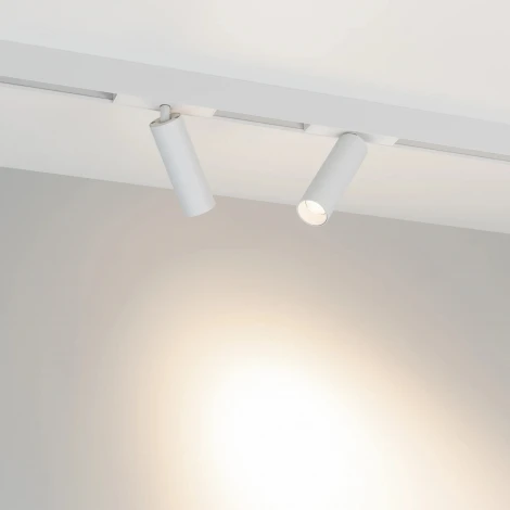 Трековый светильник магнитный MAG-SPOT-25-R120-12W Day4000 (WH, 30 deg, 24V) (Arlight, IP20 Металл) 050076 (LED)