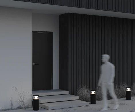 Наземный уличный светильник Maytoni Pyro O496FL-L21B3K1 (LED, 220V, круглые, IP65)