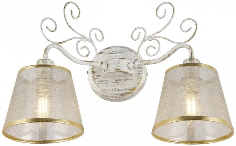 Бра Arte Milano AM341120 341120/2W WT+G (220V)