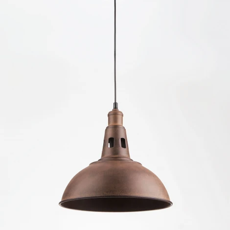 Подвесной светильник Eurosvet Copper 50052/1 патинированный черный