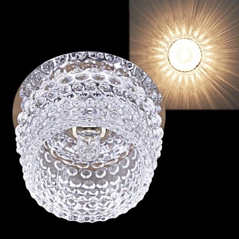 Встраиваемый точечный светильник Reluce 08053-9.0-001H G9 CR (220V, круглые)