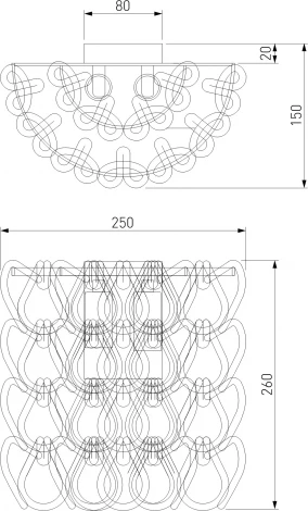 Бра Bogate's Cappio 380/2 (220V)