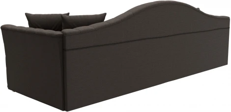 Диван прямой Артис (Коричневый/Рогожка) Лига Диванов арт.122569