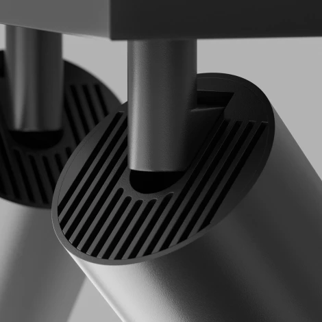 Потолочный светильник FOCUS S GU10 2x10Вт Maytoni Technical C051CL-U-2B (220V, круглые)