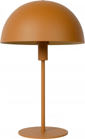 Интерьерная настольная лампа с выключателем Siemon 45596/01/44 Lucide (220V, круглые, гриб)