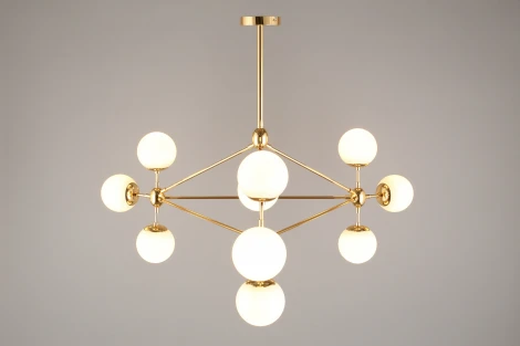 Потолочная люстра на штанге Aployt Rozali APL.606.07.10 (220V, шарики)