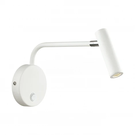 Бра на гибкой ножке для чтения Favourite Murum 1961-1W (LED, 220V, выключатель)