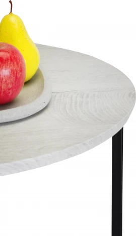 Стол журнальный BeautyStyle 16 дуб дымчатый/черный Mebelik арт.008492