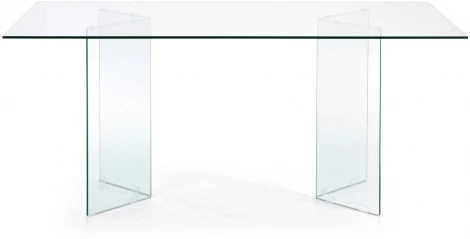 Стол обеденный La Forma (ex Julia Grup) Burano (Прозрачный/ Стекло)