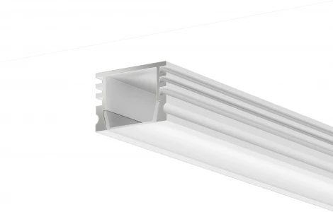 Алюминиевый профиль накладной 16x12, белый, 2 м, ALM-005-W-2M Maytoni 631006
