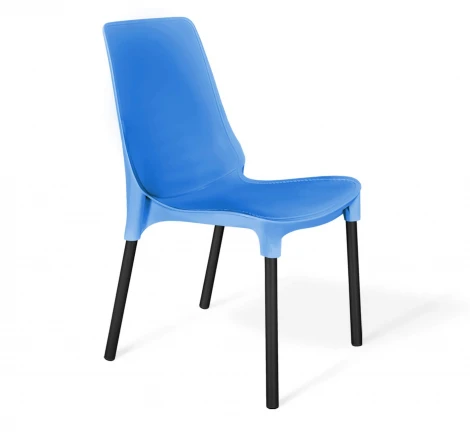 Стул Sheffilton SHT-S75 небесно-синий/черный муар 6310470513