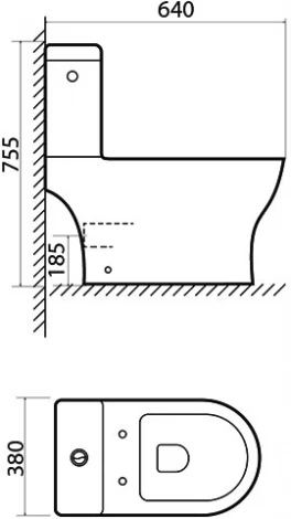 Унитаз-компакт IDDIS Drum DRU2DSEi24