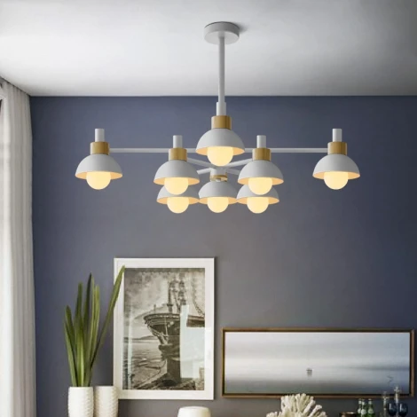 Люстра на штанге Fanta A 8 Lights White ImperiumLoft Fanta_A01 (193151-26) (220V)