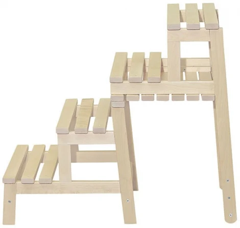 Стул-стремянка Массив лак от фабрики Mebelik