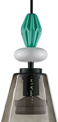 Подвесной светильник 33 ИДЕИ PND172.03.17.003BL-S40GR (220V, на проводе)