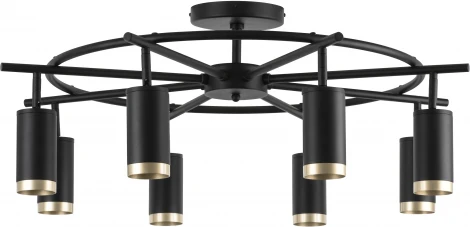 Люстра потолочная на штанге Rullo LR71837840 (571718+214437-8+203440) Lightstar (220V, круглые)