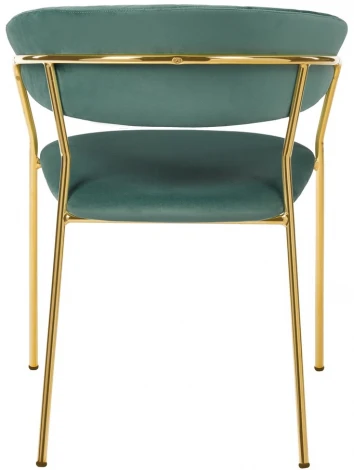 Стул Turin мятный с золотыми ножками Bradex Home FR 0912