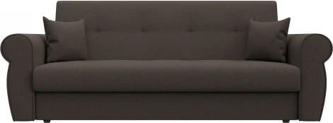 Диван-книжка Лига-019 (Коричневый/Рогожка) Лига Диванов арт.124989