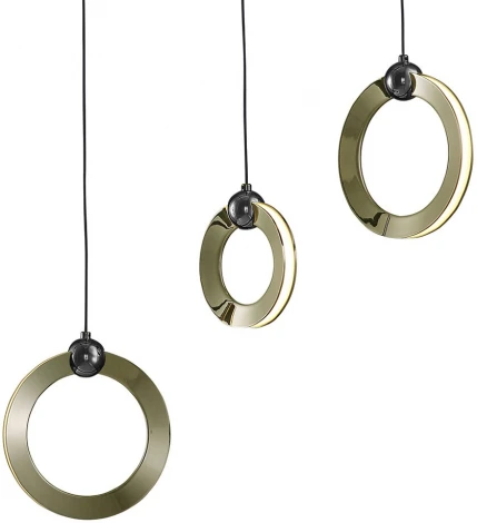 Подвесной светильник Lumien Hall Livin LH8028/5P-BK-SGD-PBK