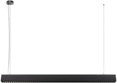 Подвесной линейный светодиодный светильник Loft It Vim 10318/D Black (220V, на тросе)