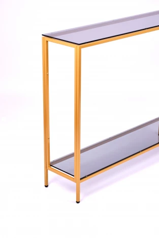 Консольный стол AllConsoles 1082-CG grey золотой