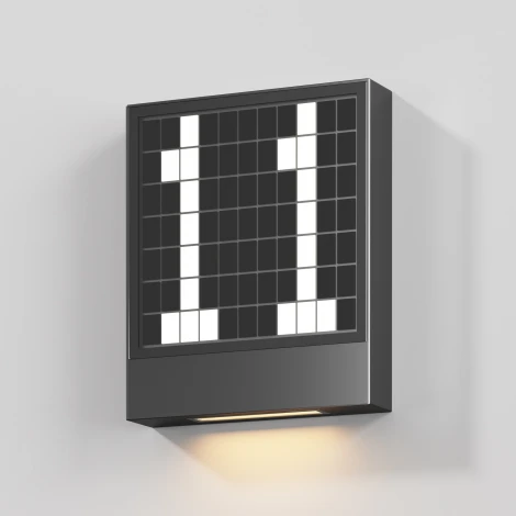 Уличный настенный светильник светодиодный Maytoni Anri O475WL-L10GF3K (220V, IP54)