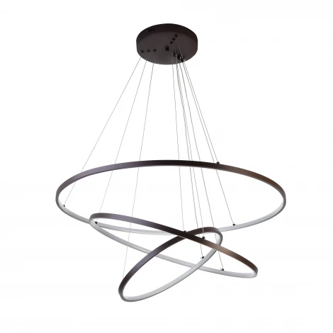 Подвесной светильник светодиодный с пультом с регулировкой цветовой температуры и яркости LED4U LED4U L5053-80-60-40 BR