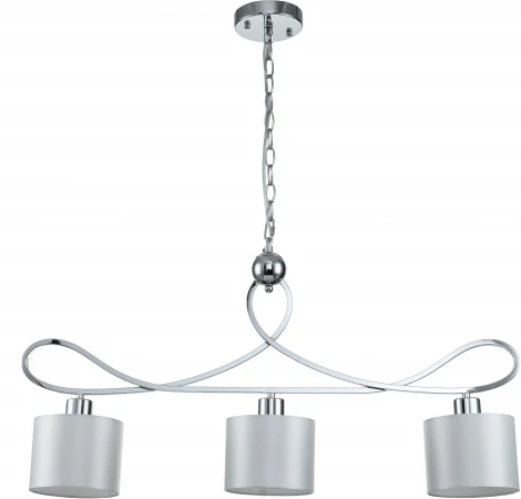 Люстра подвесная Davinci V000264 (13011/3P Chrome) (220V, на цепи, круглые)