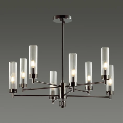 Люстра потолочная на штанге Kamilla 5275/8C (220V)