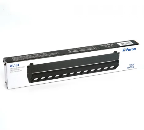 Трековый светодиодный светильник Downlight Feron AL131 48378 48V (220V, IP40)